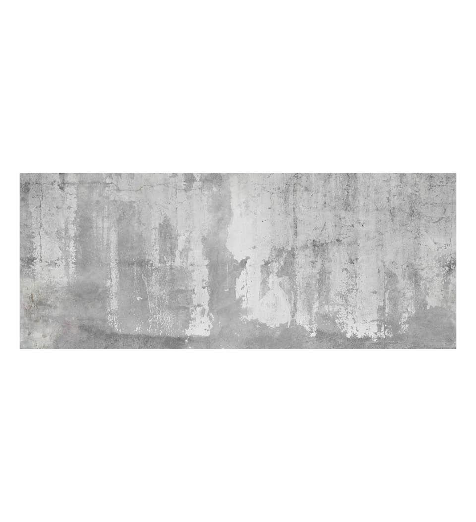 Concrete Gray Vinyl Backsplash Stickers Image