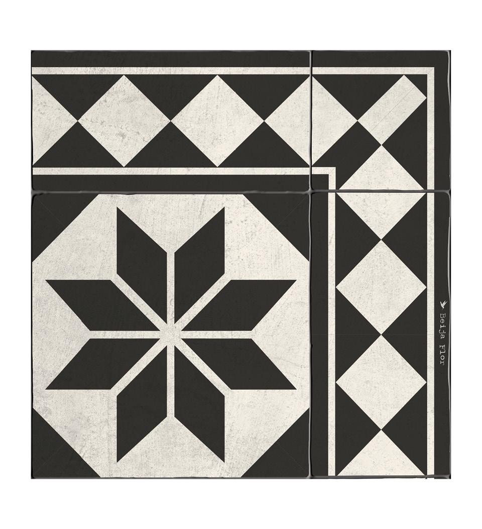 Gothic Concrete Black & White Vinyl rug Image