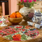 Gipsy Round Vinyl Placemat Image