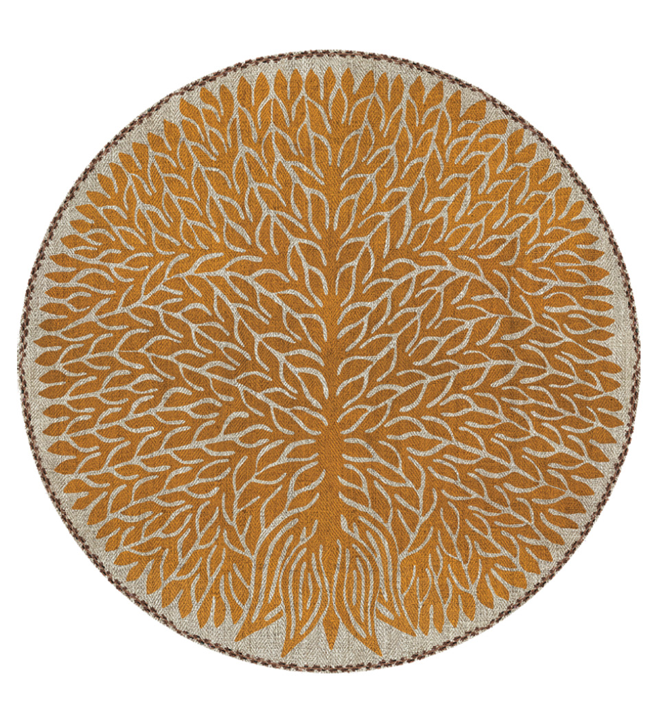 Tree of Life Round Vinyl Placemat Image