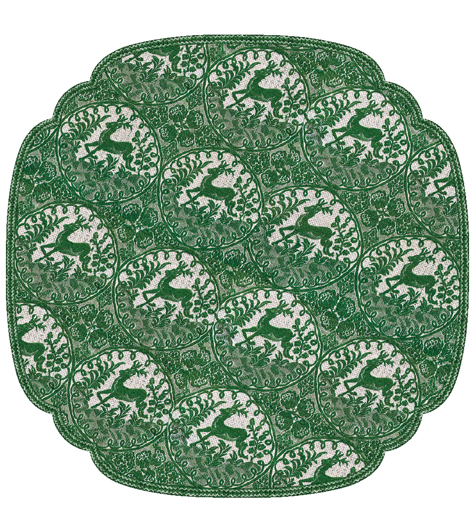 Mistletoe Ayala Cutout Vinyl Placemat Image